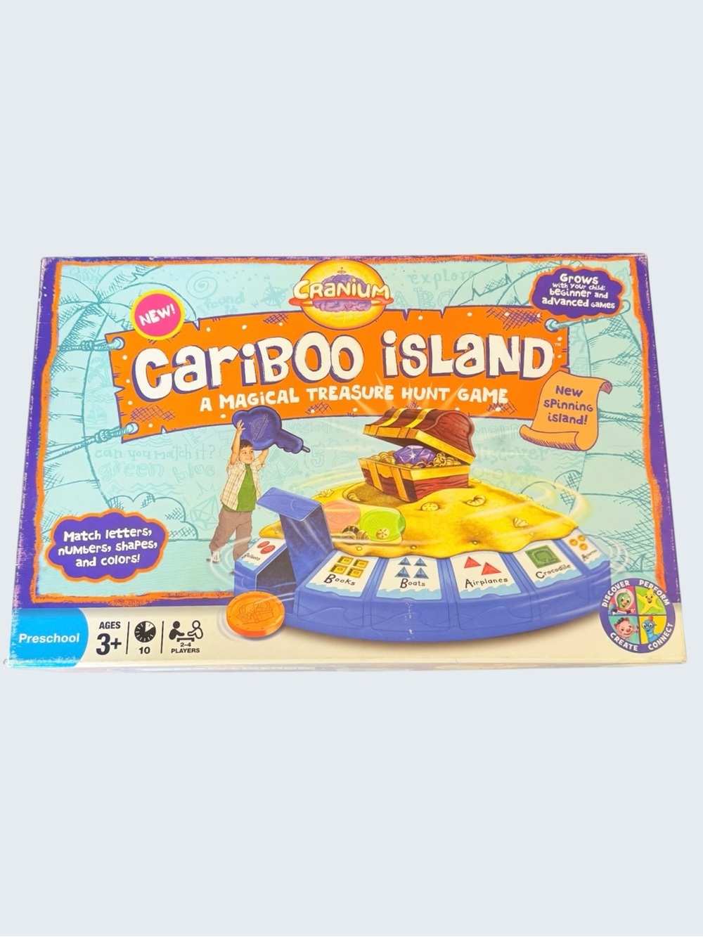 100% Complete Cranium Cariboo Island Board Game